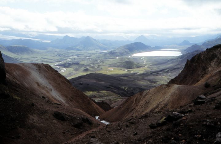 Álftavatn in Sicht