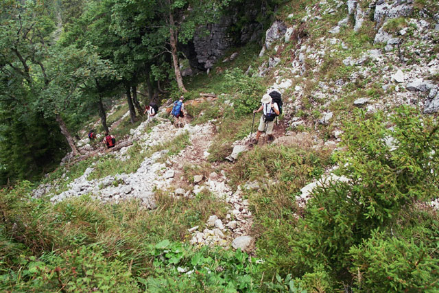 Absteig nach Jachenau