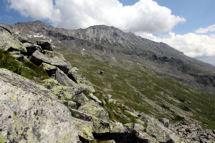 Hütte in Sicht