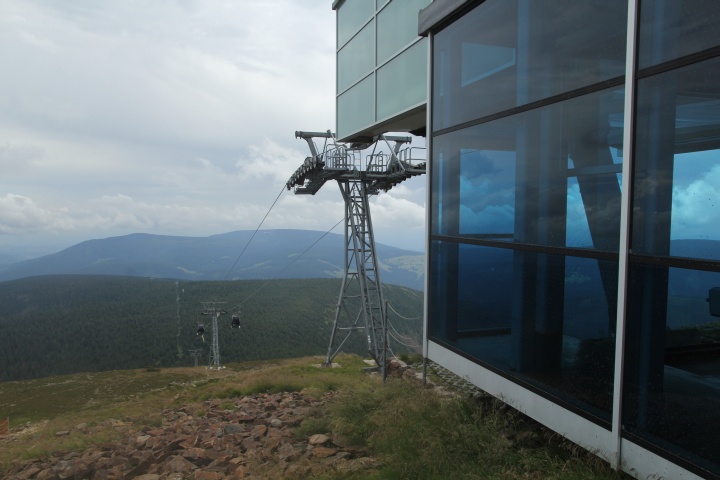 Kabinenbahn Bergstation