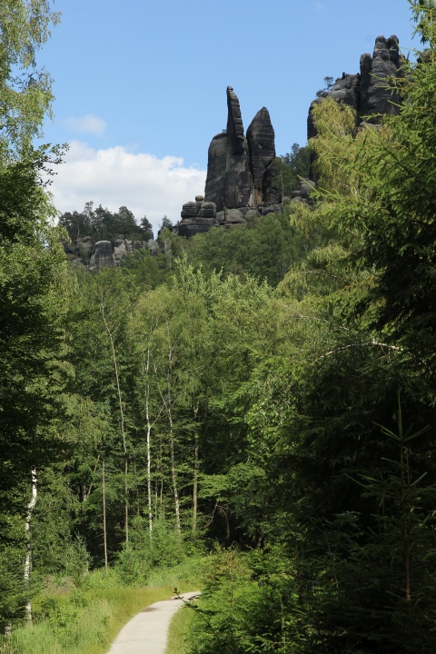 Unterer Affensteinweg, Bloßstock